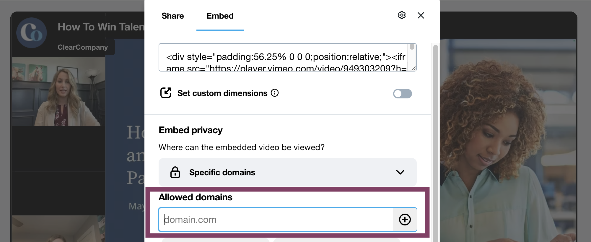 LinkedIn Allowed Domains.png