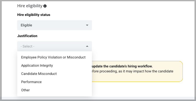 Justification Dropdown.png